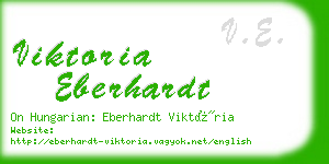 viktoria eberhardt business card